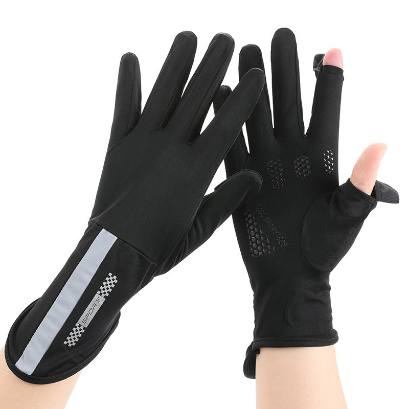 Sonnenschirm Eis Seide Handschuhe