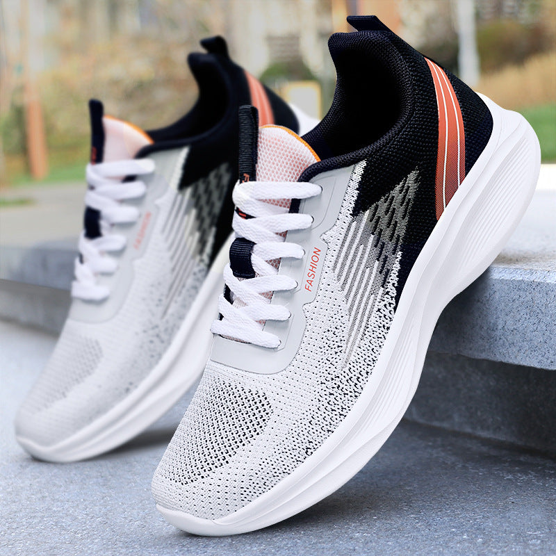 Herren nan moderner Performance-Running-Sneaker mit nahtlosem Strickobermaterial, sockenähnlichem Einstieg und reaktiver EVA-Dämpfung Shop Nory