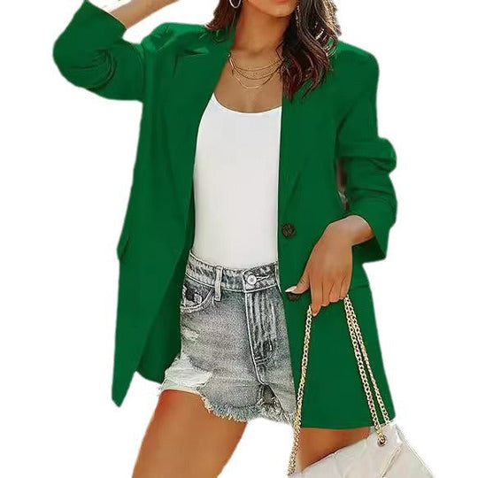 Damen großzügig geschnittener Oversize-Blazer