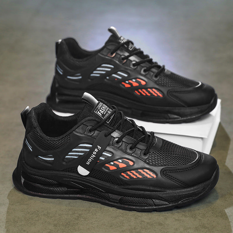 Herren Bequeme Sport-Sneakers mit atmungsaktivem Obermaterial und Stoßdämpfung