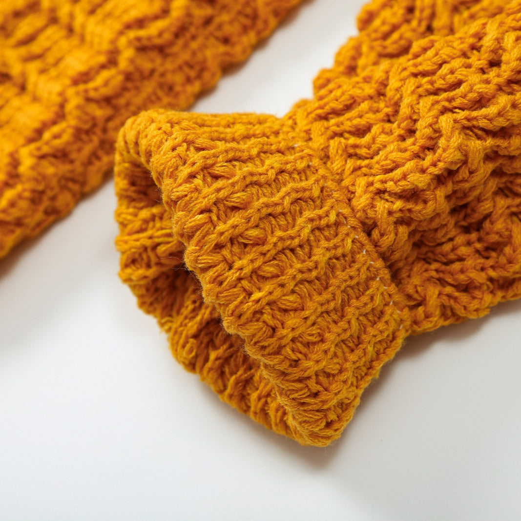 Damen Grobstrukturierter Häkel-Cardigan mit stoffbezogenen Knöpfen und aufgesetzten Taschen Shop Nory