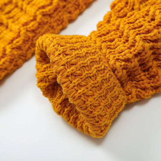 Damen Grobstrukturierter Häkel-Cardigan mit stoffbezogenen Knöpfen und aufgesetzten Taschen Shop Nory