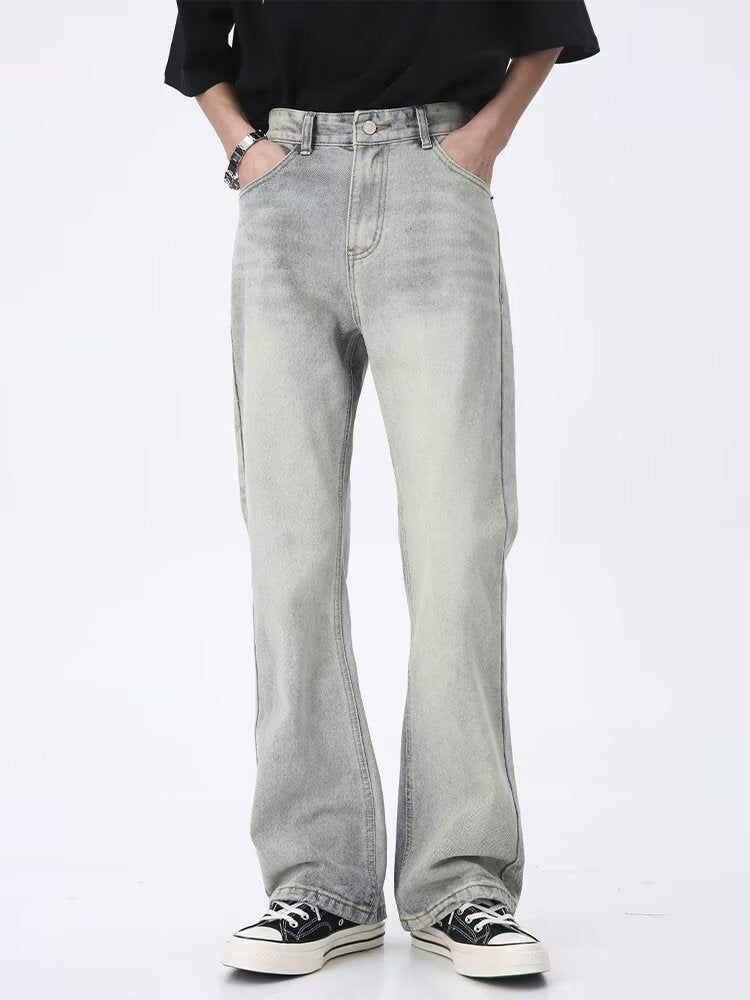 Herren Lässige Hochtaillierte Jeans Shop Nory