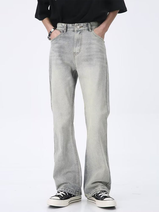 Herren Lässige Hochtaillierte Jeans Shop Nory