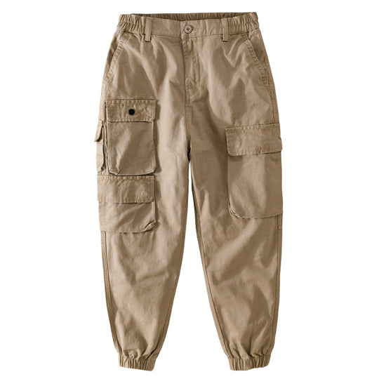 Herren Utility-Cargo-Jogger mit verstärkten Beintaschen und elastischem Knöchelbund Shop Nory