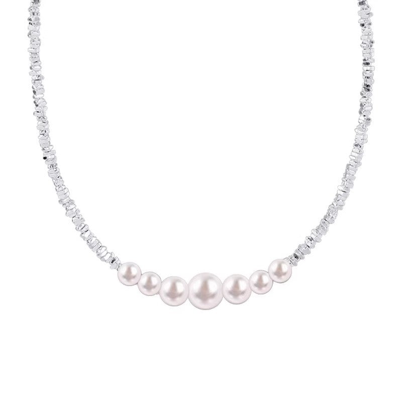Damen Perlenhalskette mit stilvollem Design Shop Nory