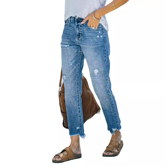 Damen Skinny High-Waist Jeans