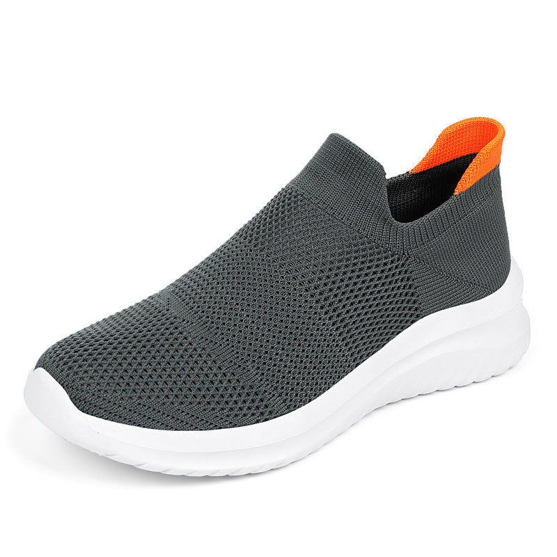 Unisex nan atmungsaktive Strick-Schlupfsneaker mit ergonomischem Memory-Fußbett
