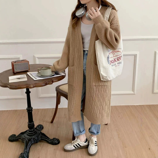 Damen Oversized Strickjacke Shop Nory