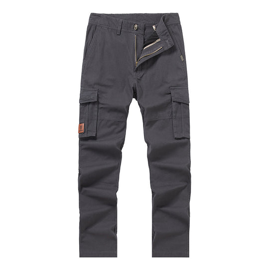 Herren Cargohose im Slim-Straight Schnitt mit Mehrfach‑Taschen und verstärkten Knien Shop Nory