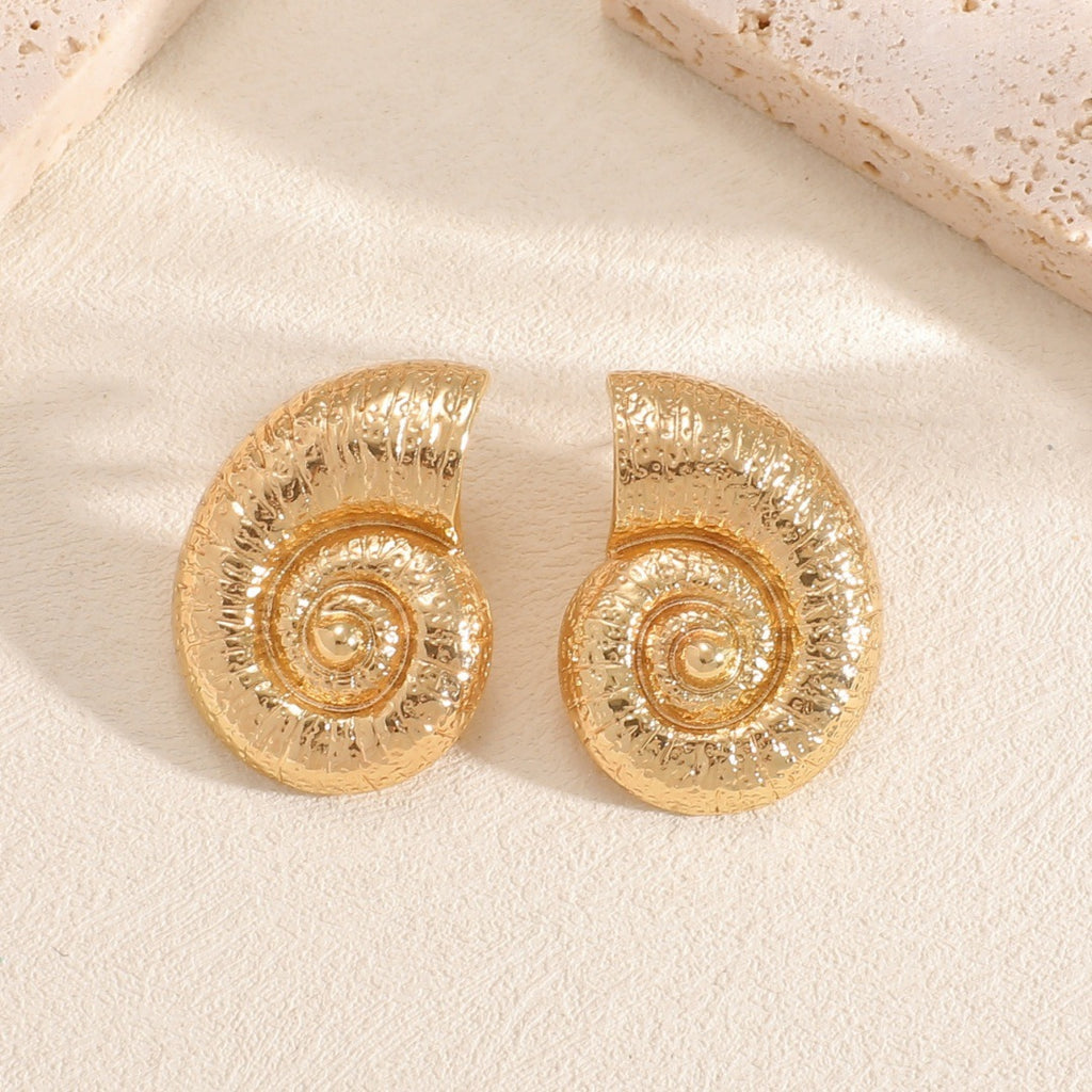 Damen Ohrstecker im exklusiven Muscheldesign Shop Nory