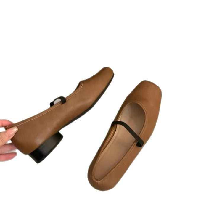 Damen Ballerinas mit elegantem Riemchen und komfortabler Passform