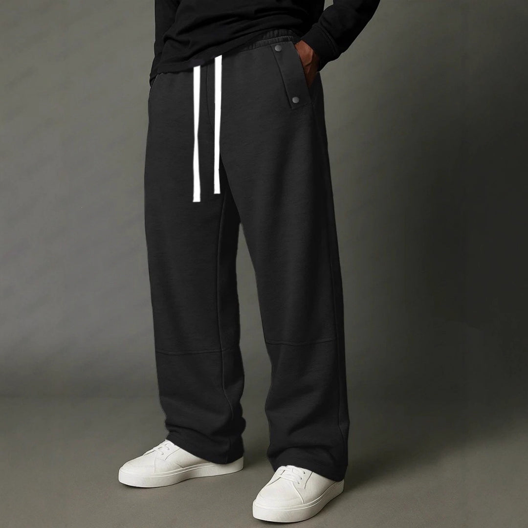 Herren Relaxed-Fit Jogginghose mit hohem Komfortbund, Tunnelzug & Utility-Details Shop Nory