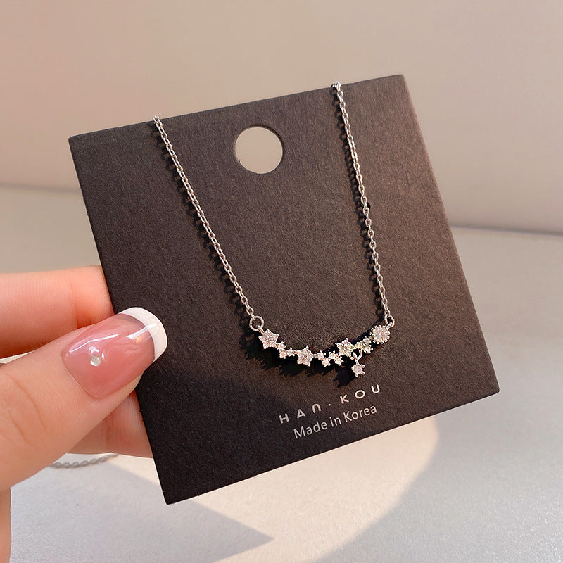 Damen Halskette mit funkelndem Sternenanhänger und hochwertiger Verarbeitung Shop Nory