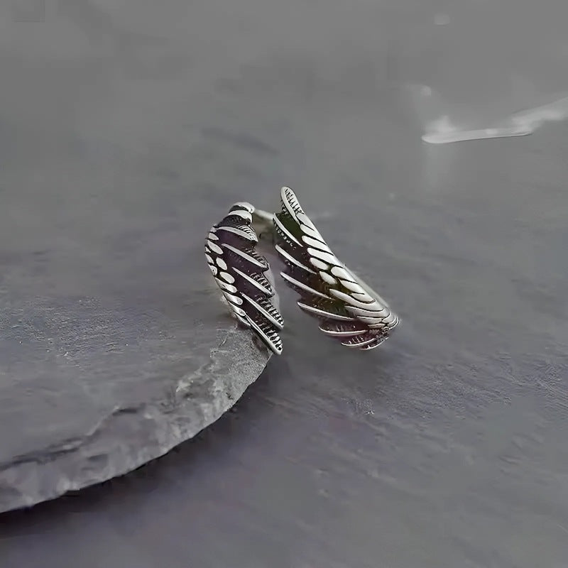 Herren Ring mit kunstvollem Flügeldesign Shop Nory