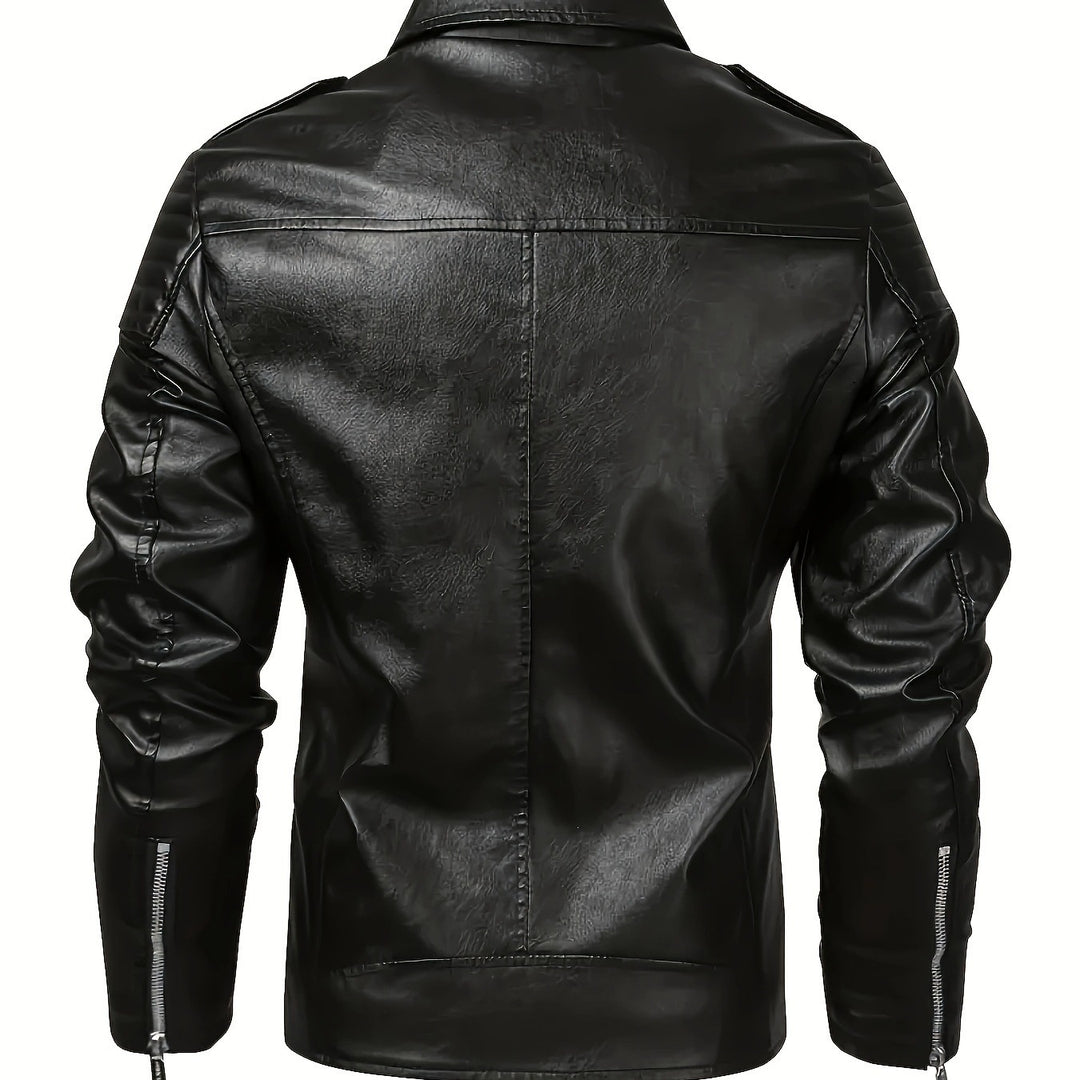 Herren Biker-Lederjacke Shop Nory