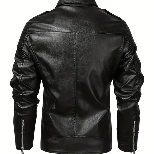 Herren Biker-Lederjacke Shop Nory