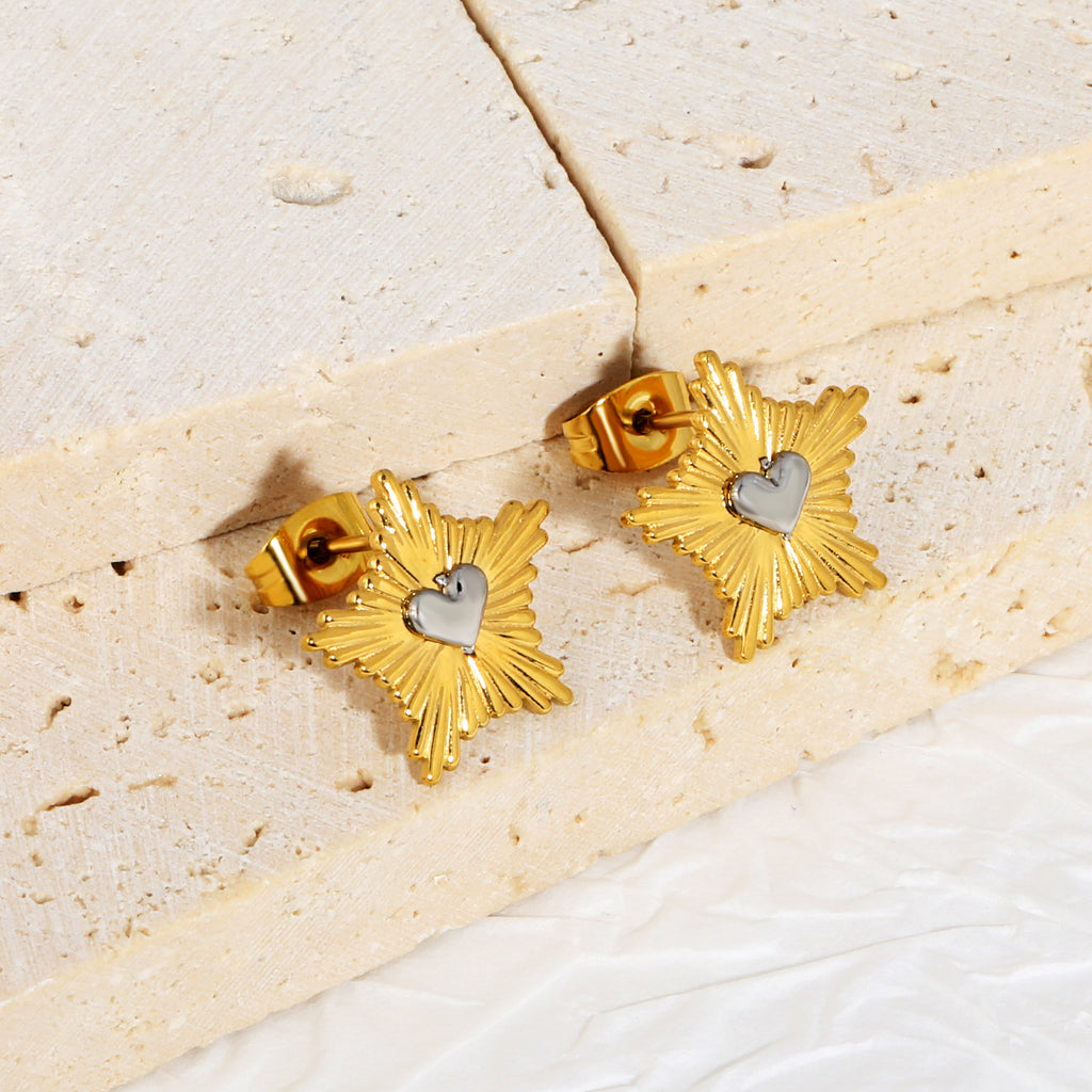 Damen Ohrstecker im eleganten Schleifen-Design mit funkelnden Zirkonia Shop Nory