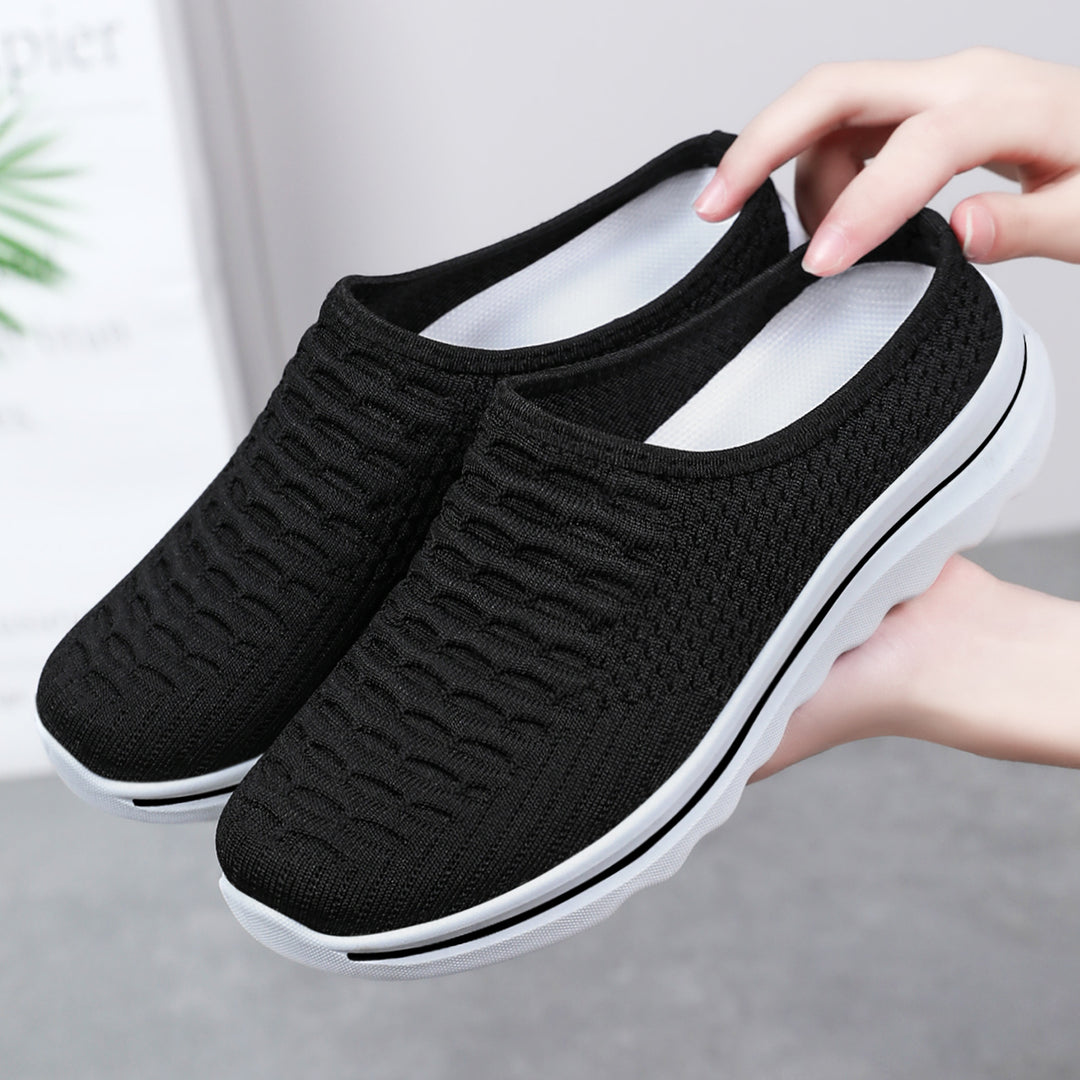 Damen nan nahtloser Komfort-Slipper mit gestricktem Obermaterial und dämpfender Profilsohle Shop Nory