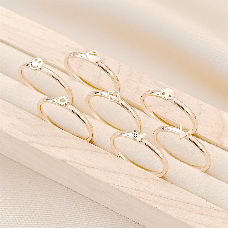 Damen minimalistischer Ring mit Pfeilmotiv Shop Nory