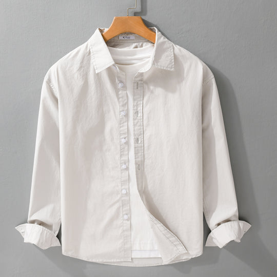 Herren Lässiges Layering-Hemd mit integriertem T-Shirt-Einsatz Shop Nory