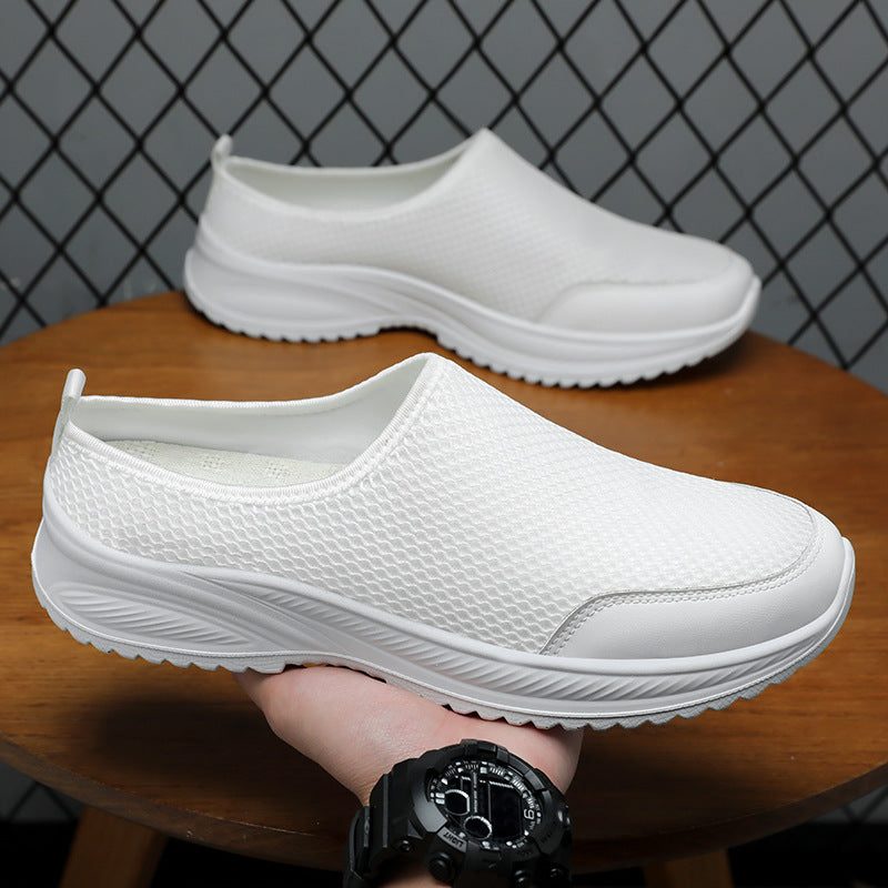 Damen Atmungsaktive Slip-On Sneakers mit rutschfester Sohle Shopnory