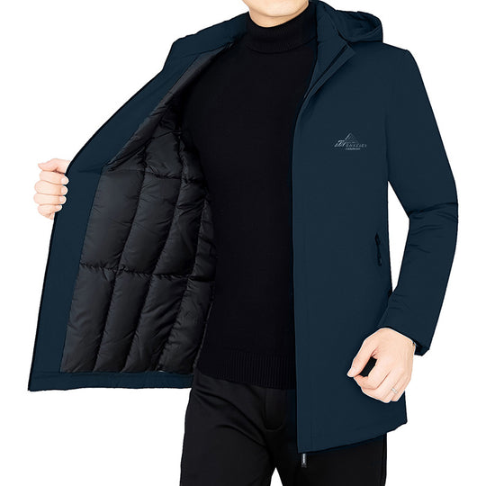 Herren Kapuzenparka mit gesteppter Thermofütterung und winddichter Außenhülle Shop Nory