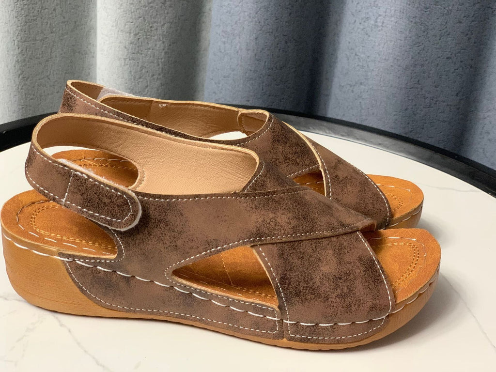 Damen Bequeme Clogs mit verstellbarem Riemendesign und ergonomischem Fußbett
