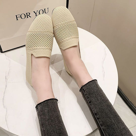 Damen Bequeme und atmungsaktive Slipper