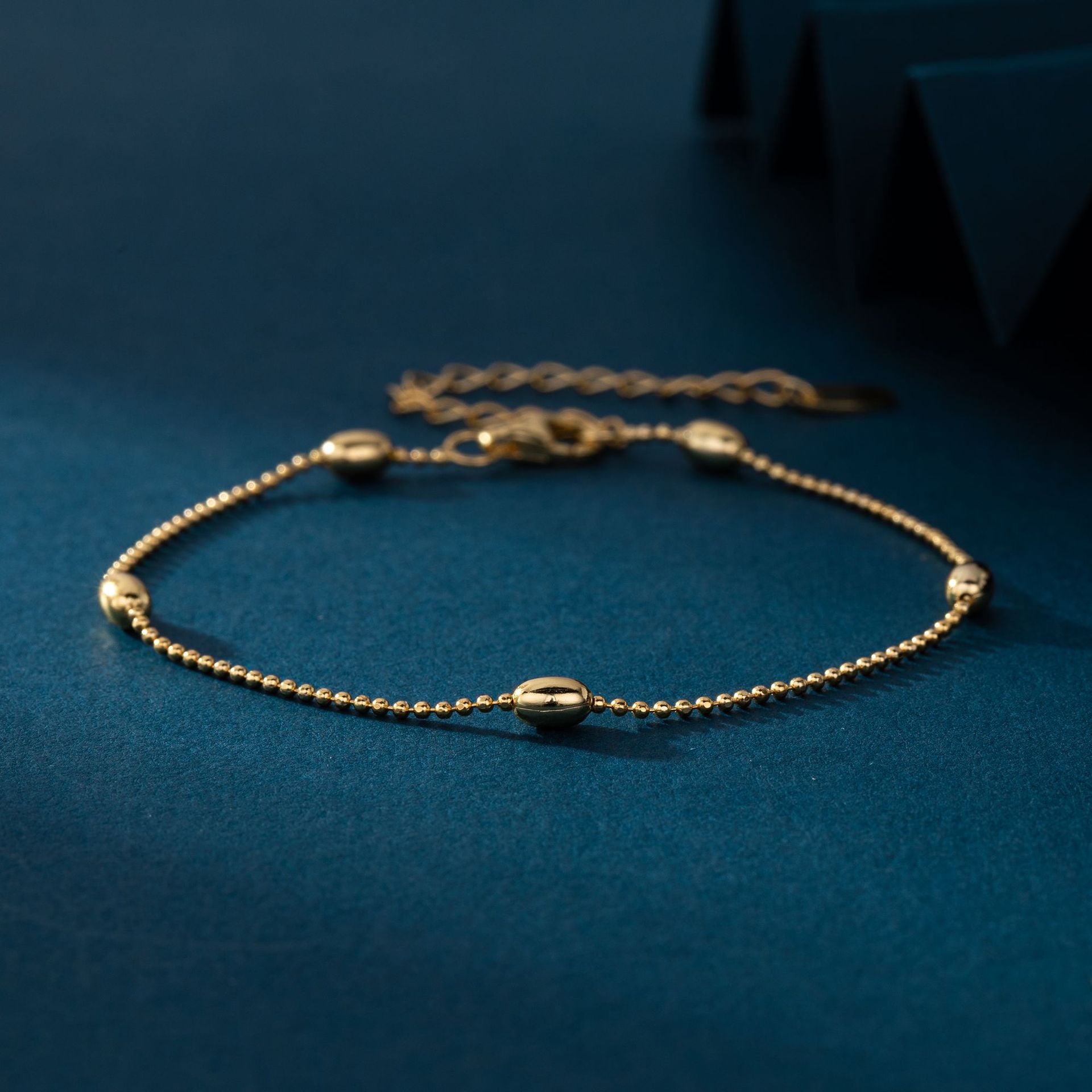 Damen Armband aus 925 Sterling Silber mit eleganten goldfarbenen Akzenten Shop Nory