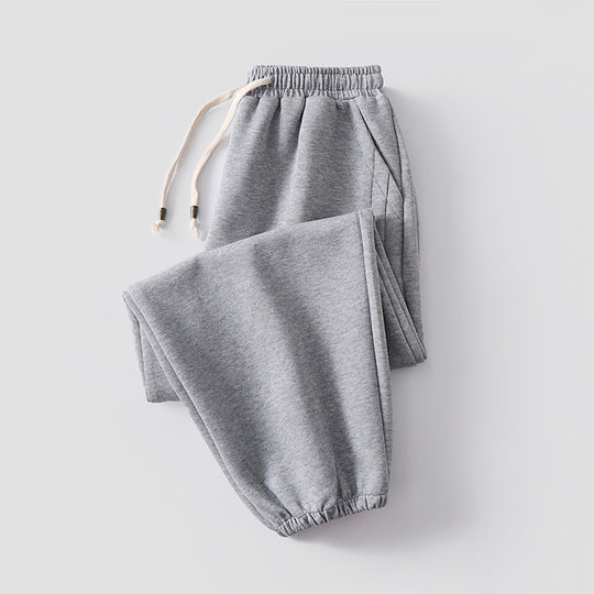 Damen Lässige Jogginghose aus weichem Baumwoll-Mix mit Tunnelzug und elastischen Knöchelbündchen Shop Nory
