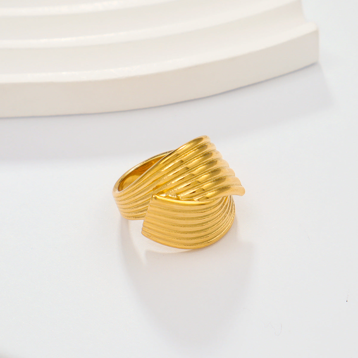 Damen Modischer Statement-Ring Shop Nory