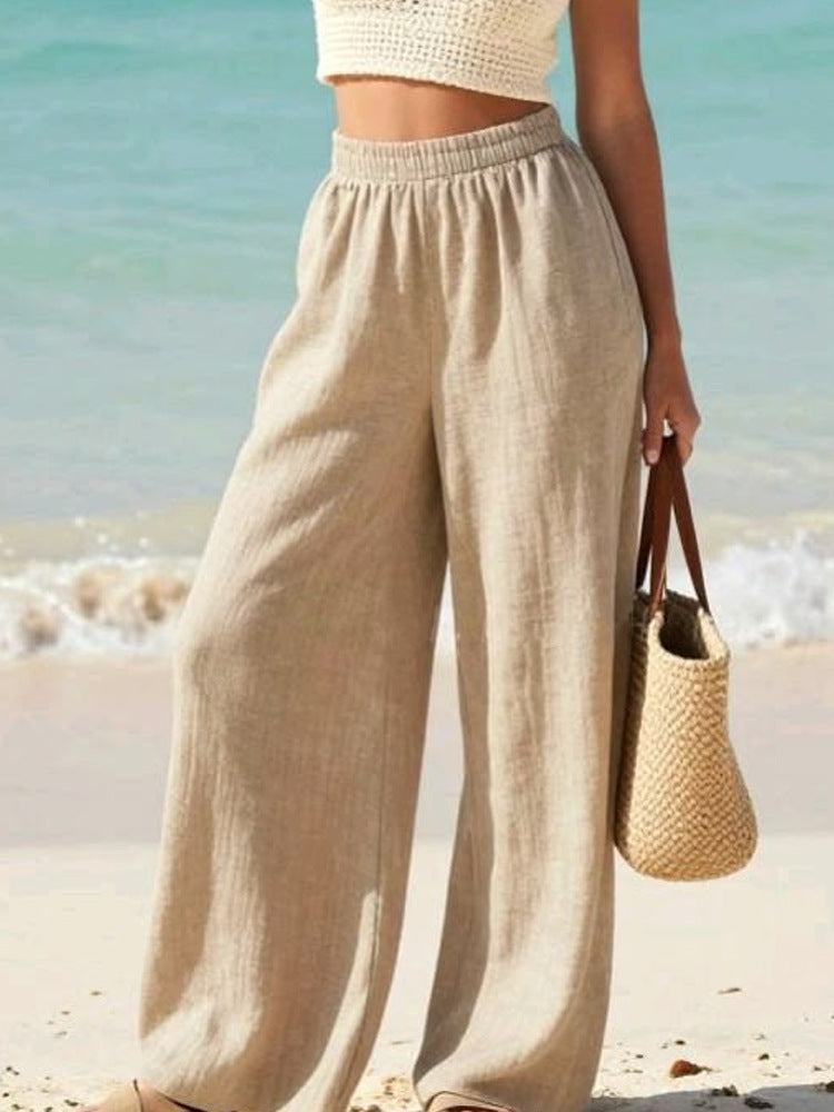 Damen weite Palazzohose Shopnory