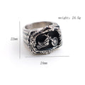 Herren detailreicher Motorrad-Ring Shop Nory