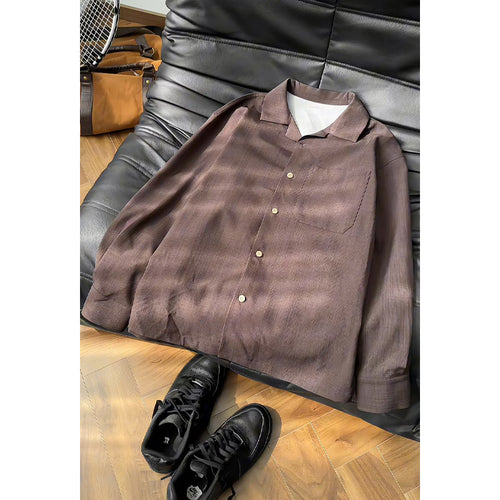 Herren Elegante und lässige Langarmbluse Shop Nory