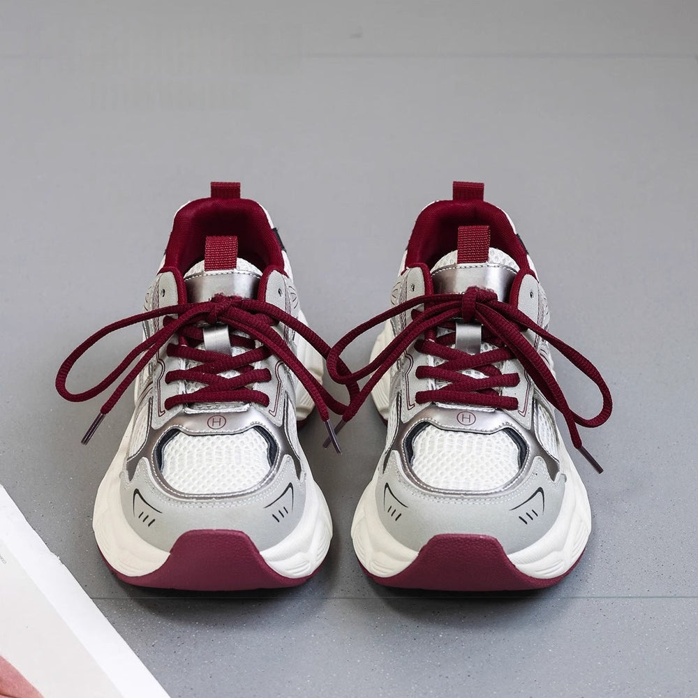 Damen Multicolor Laufschuhe mit atmungsaktiver Obermaterialstruktur und rutschfester Sohle