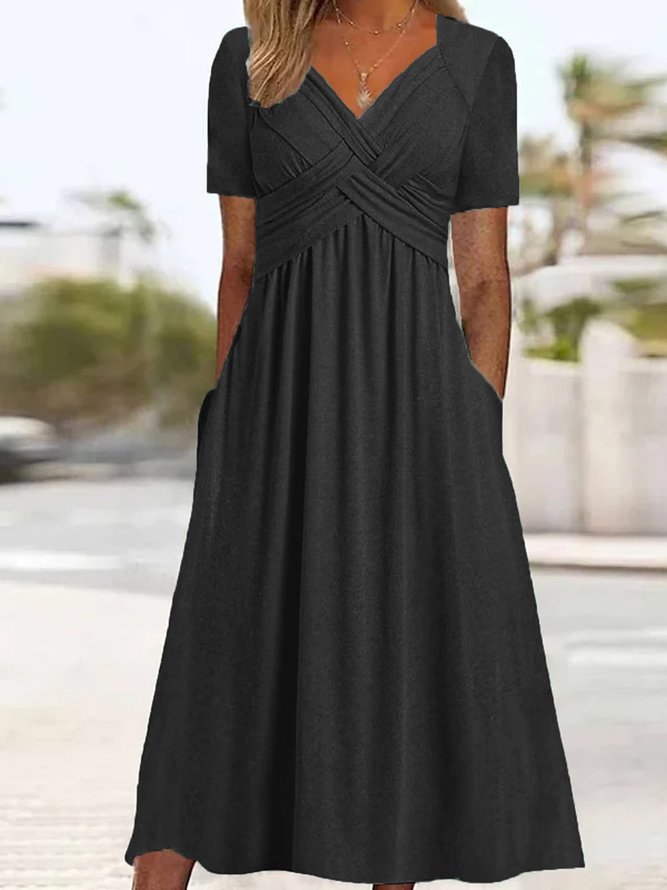 Crossover Midikleid