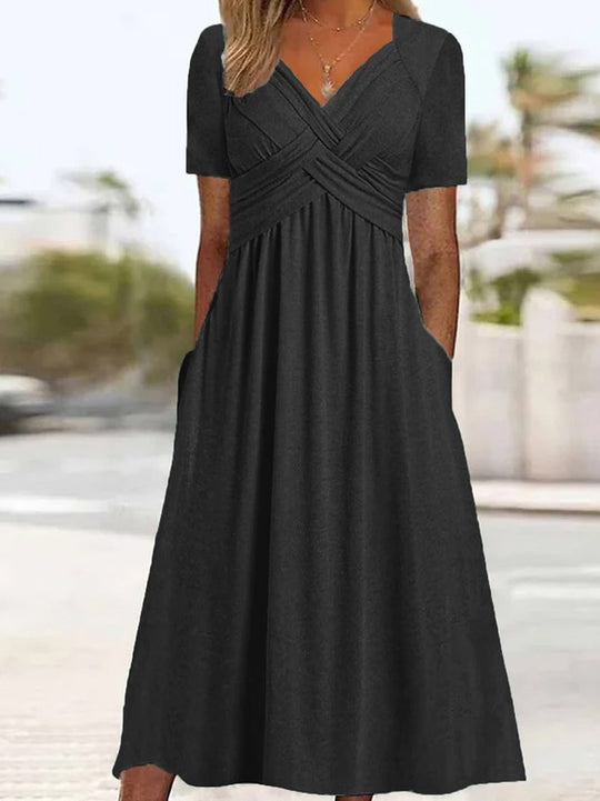Crossover Midikleid