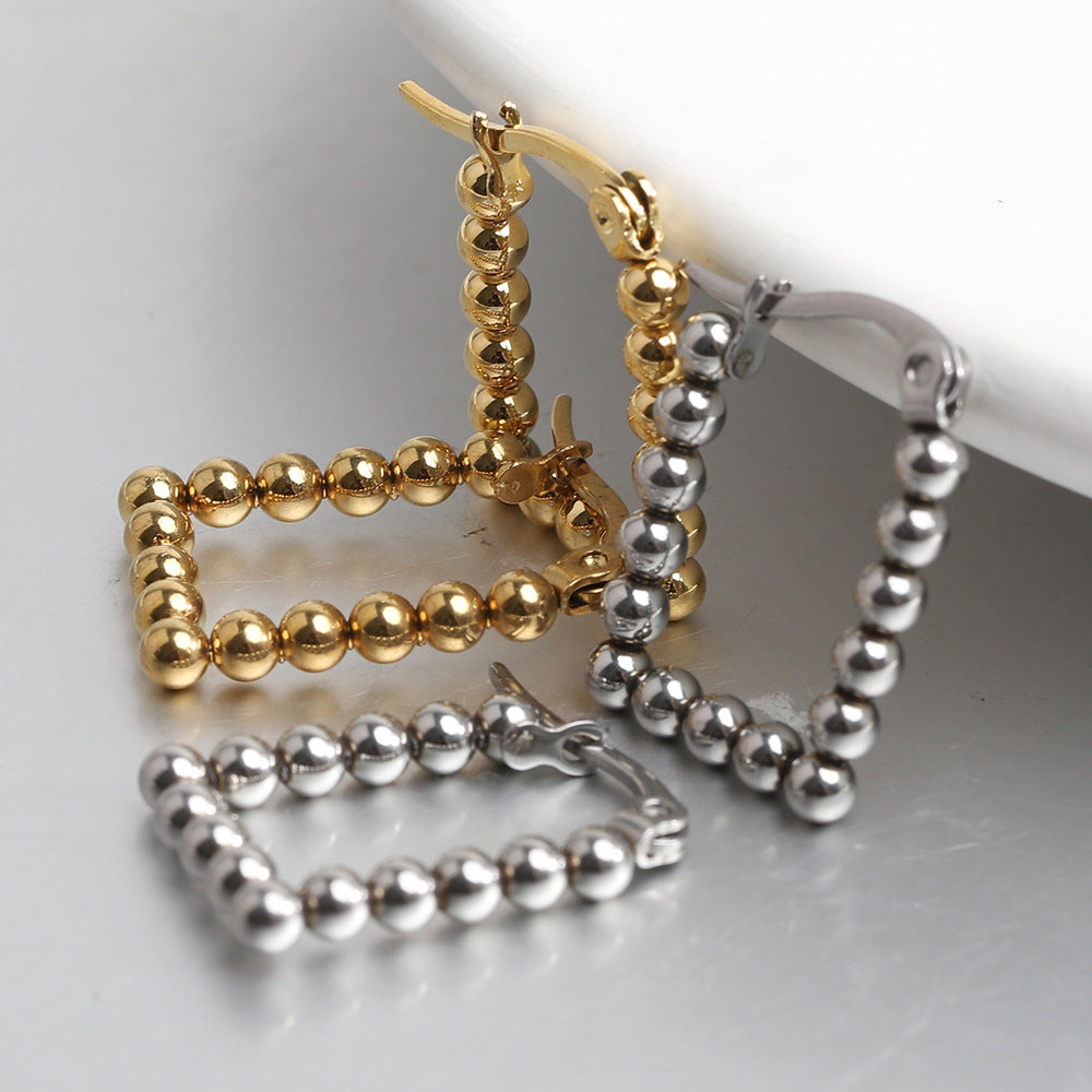 Damen Ohrhänger mit elegantem Kugeldesign Shop Nory