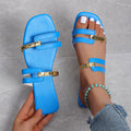 Damen elegante Sandalen mit modischem Riemen-Design