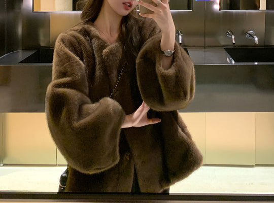 Damen Modischer Oversized-Pullover Shop Nory