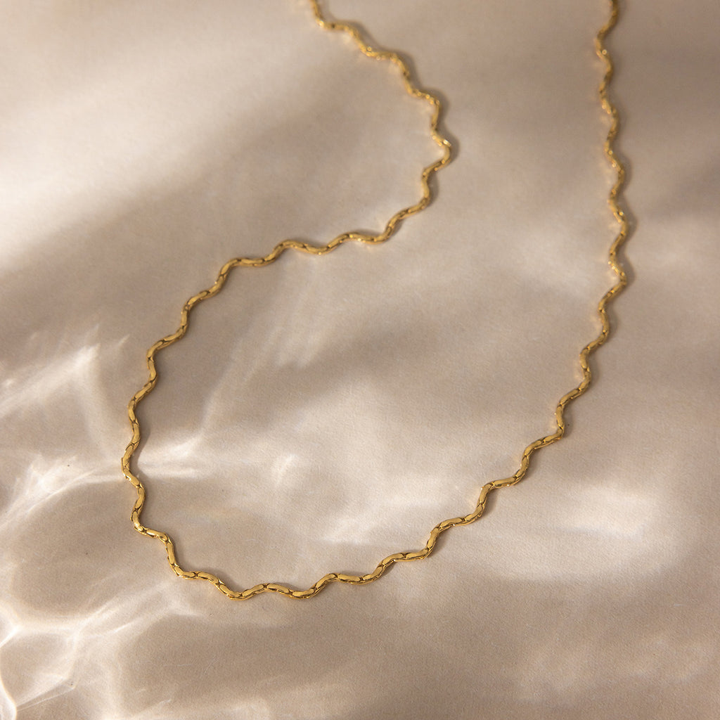Damen Kette mit verlängerbarem Design aus hypoallergenem Edelstahl Shop Nory