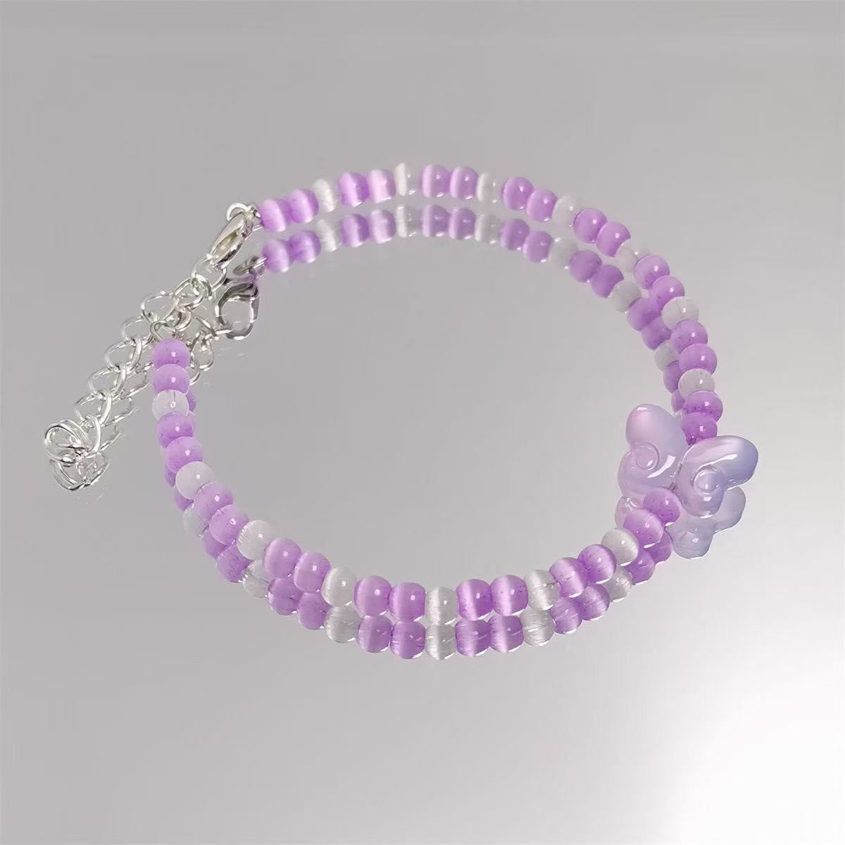 Damen Armband mit handgefertigtem Schmetterlingsdesign Shop Nory