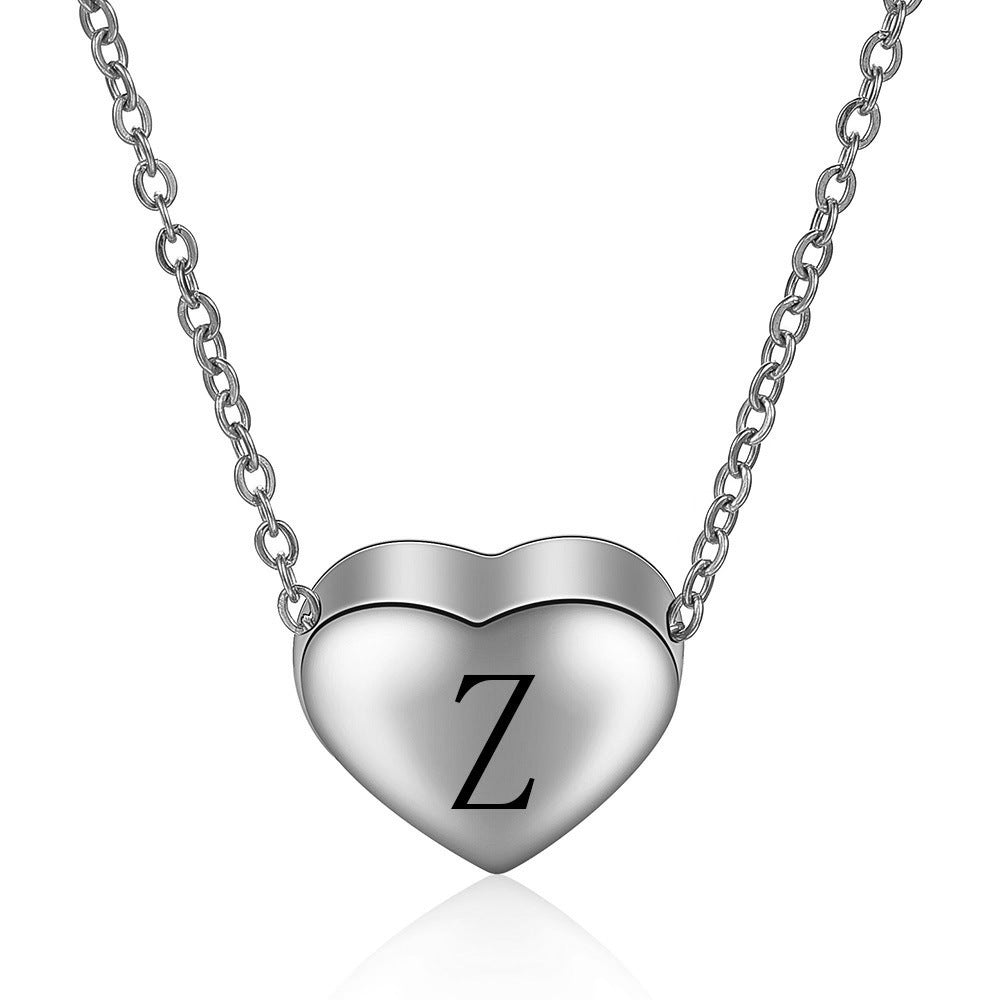 Damen Halskette mit gravierbarem Herzanhänger Shop Nory 1780328706