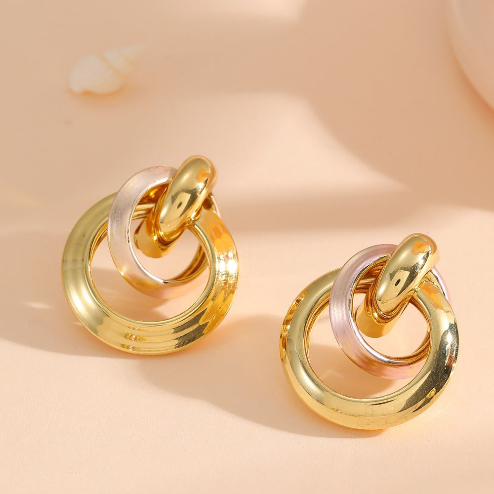 Damen Ohrhänger im eleganten Ringdesign Shop Nory