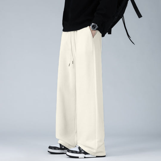 Herren Weite Oversize-Baggy-Loungehose mit Tunnelzugbund und fließender Jersey‑Qualität Shop Nory