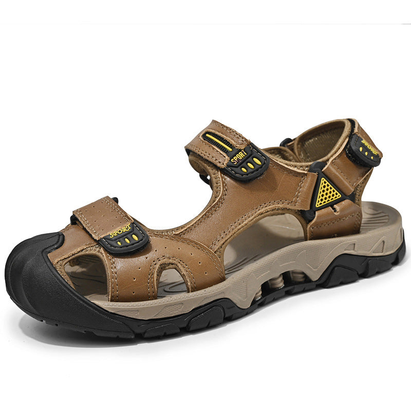 Herren Sportliche Freizeitsandalen mit einem praktischen Klettverschluss und rutschfester Sohle