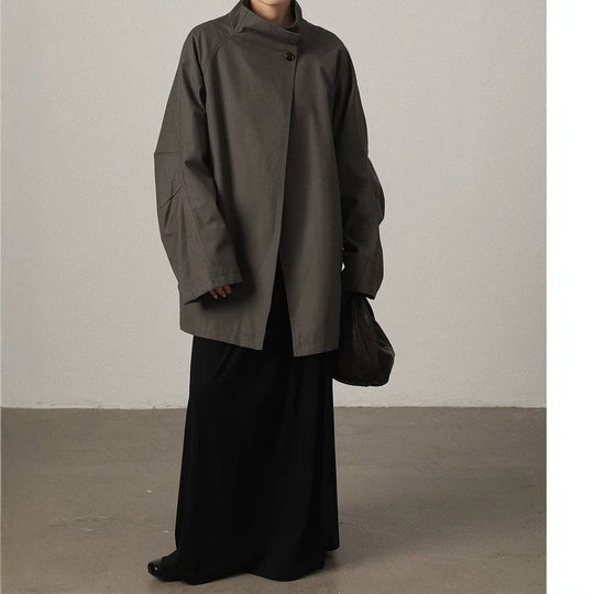 Damen Modische Langjacke Shop Nory
