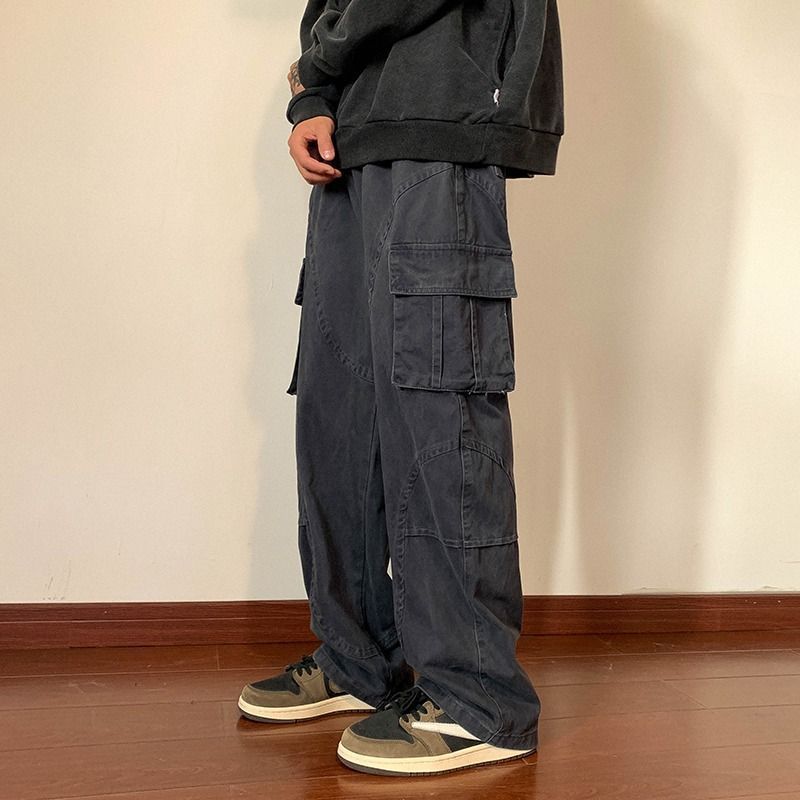 Herren Cargo-Hosen mit mehreren Taschen Shop Nory