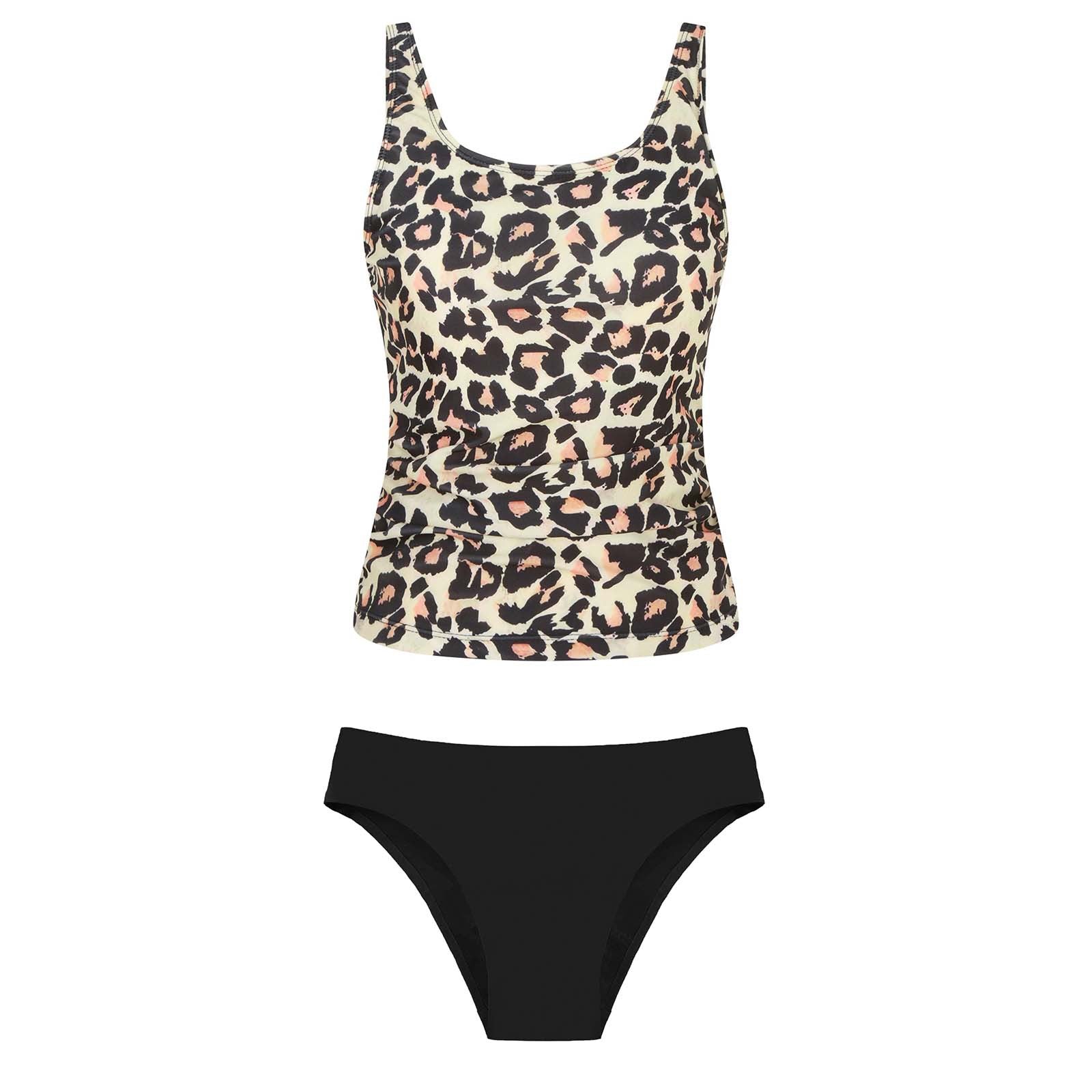 Damen Bikiniset mit floralem Oberteil und klassischem Unterteil